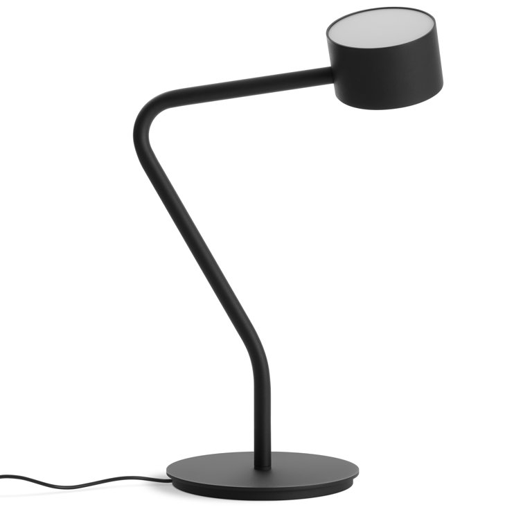 Black Adjustable Metal Touch Table Lamp