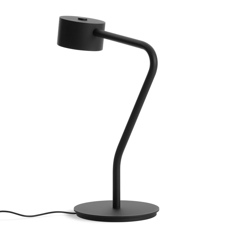 Black Adjustable Metal Touch Table Lamp