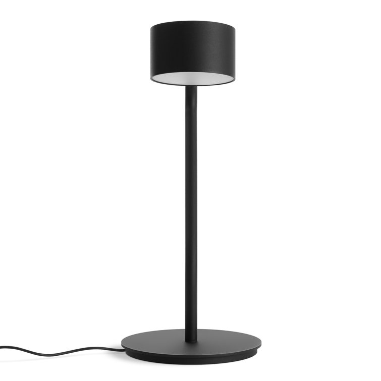 Black Adjustable Metal Touch Table Lamp