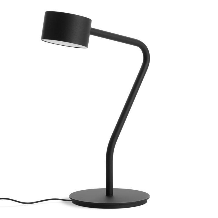 Black Adjustable Metal Touch Table Lamp
