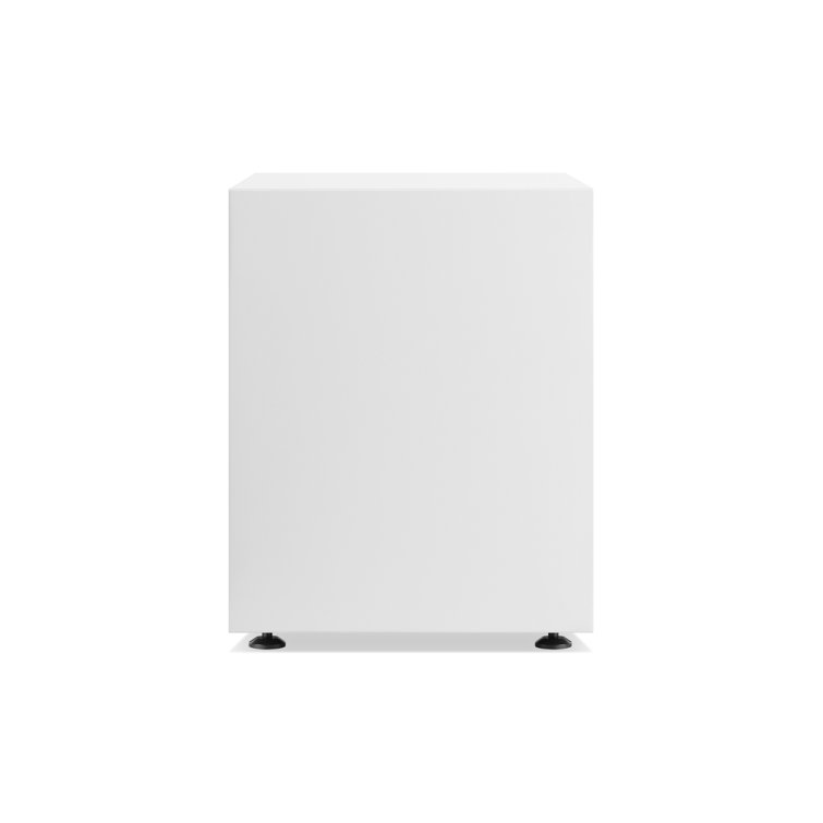 White Matte Painted 2 Door Wood Credenza