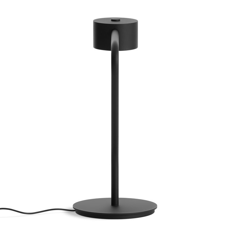 Black Adjustable Metal Touch Table Lamp