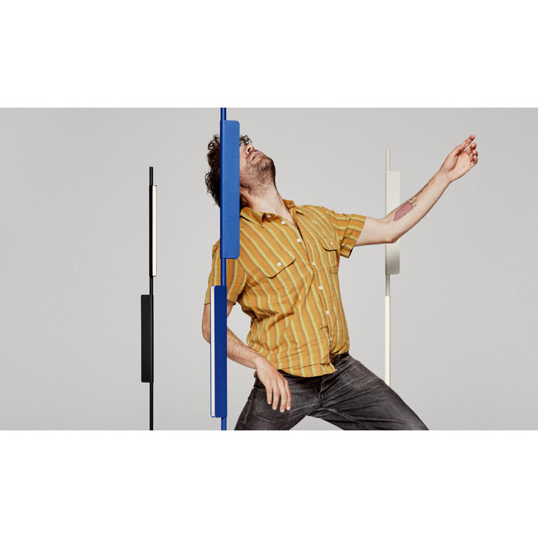 Putty Adjustable LED Floor Lamp with Dual Pivoting Lights