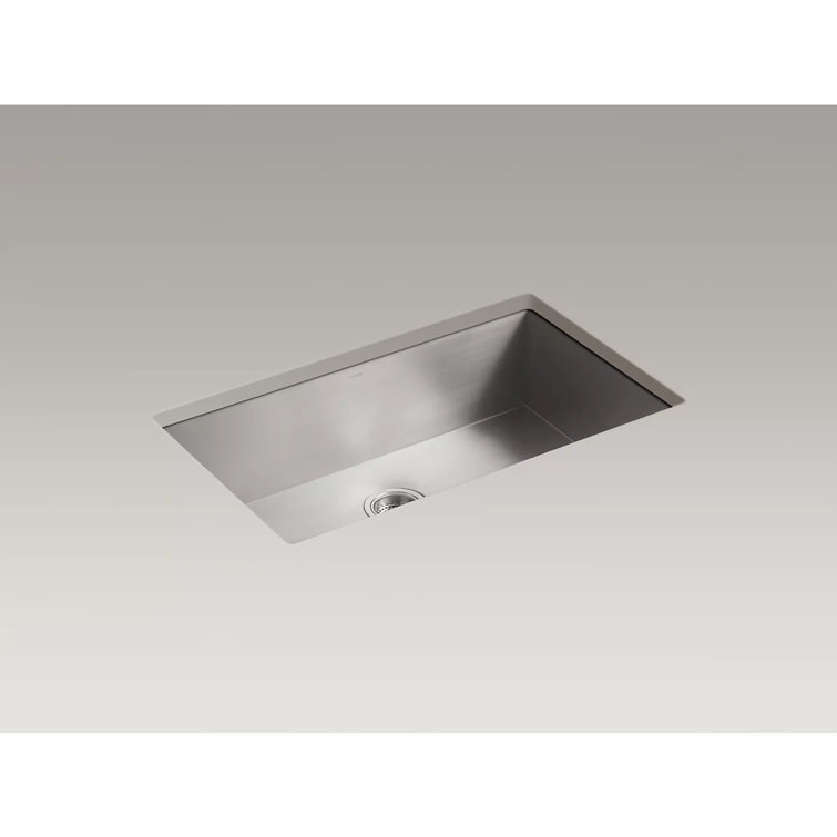 Vault 33" Stainless Steel Drop-In Single Bowl Kitchen Sink