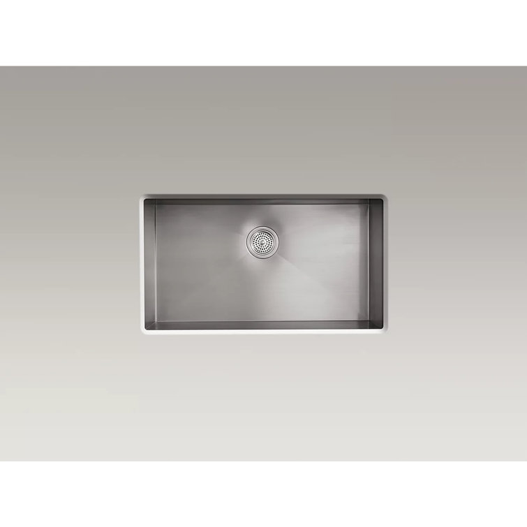Vault 33" Stainless Steel Drop-In Single Bowl Kitchen Sink