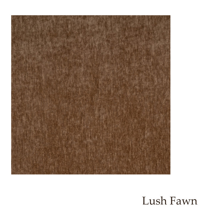Briar Brown Leather Upholstered Side Chair with Venetian Gold Accents