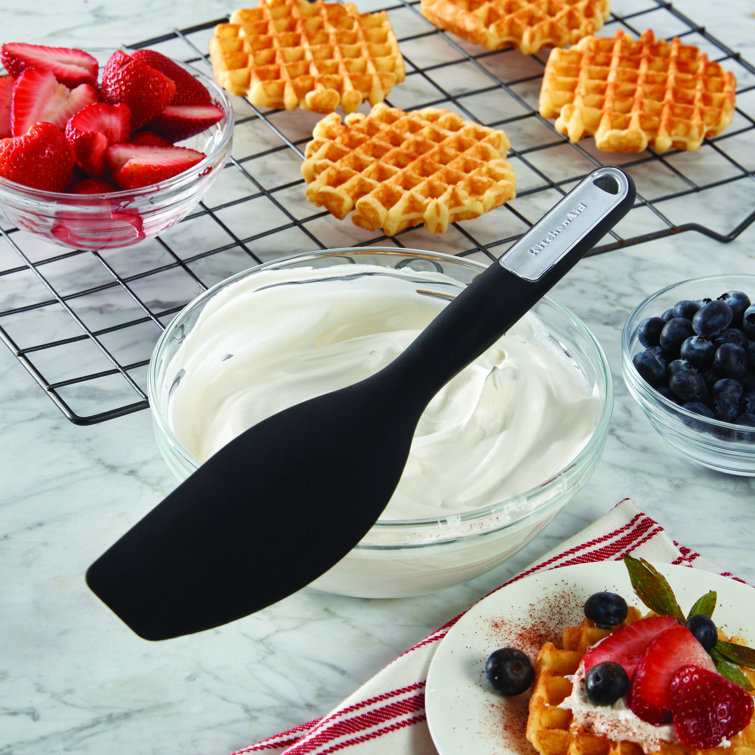 Onyx Black 12.6" Silicone Mixer Spatula
