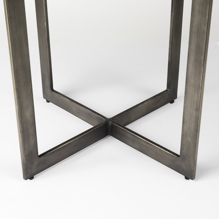 Tulane 48'' Round Dark Brown Mango Wood Dining Table