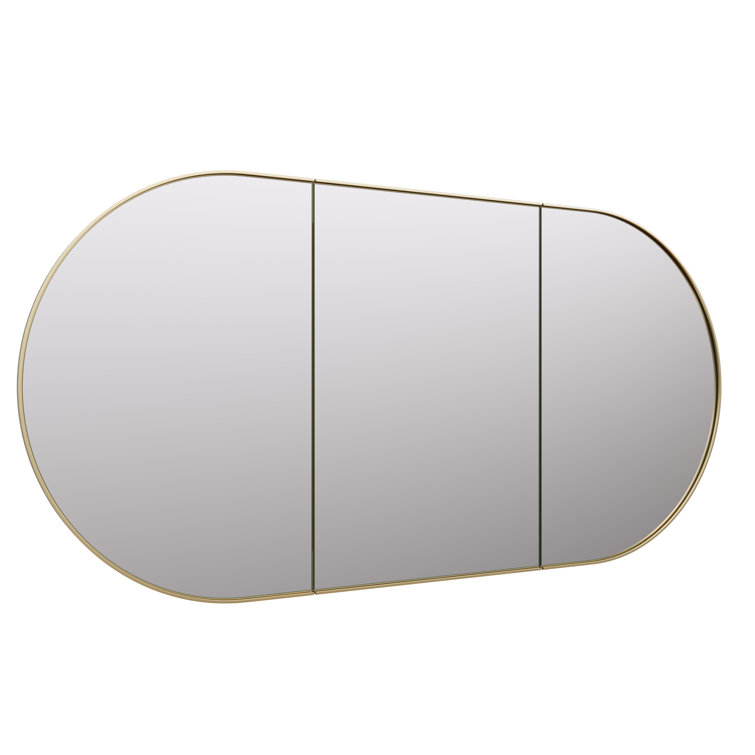 White 60" x 30" Recessed Medicine Cabinet with Adjustable Shelves