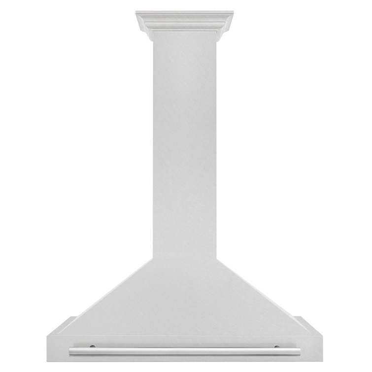 ZLINE 36" Stainless Steel Convertible Range Hood with Charcoal Filter