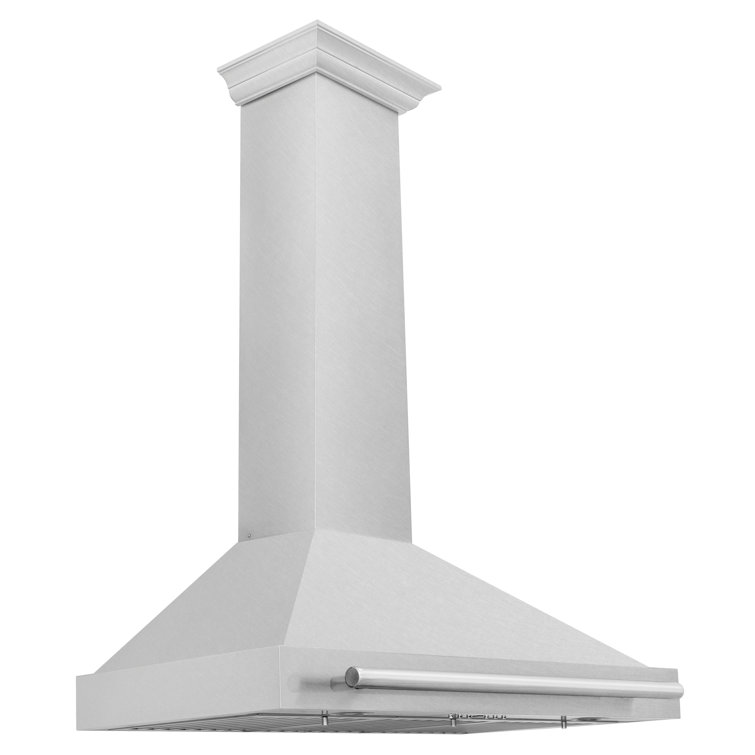 ZLINE 36" Stainless Steel Convertible Range Hood with Charcoal Filter