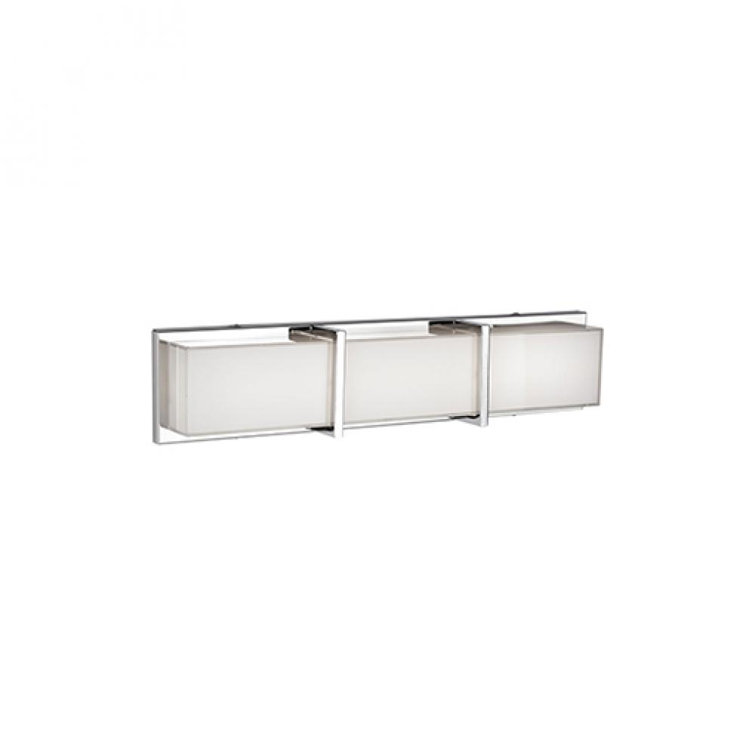 Watford Polished Chrome Dimmable LED Vanity Bath Bar