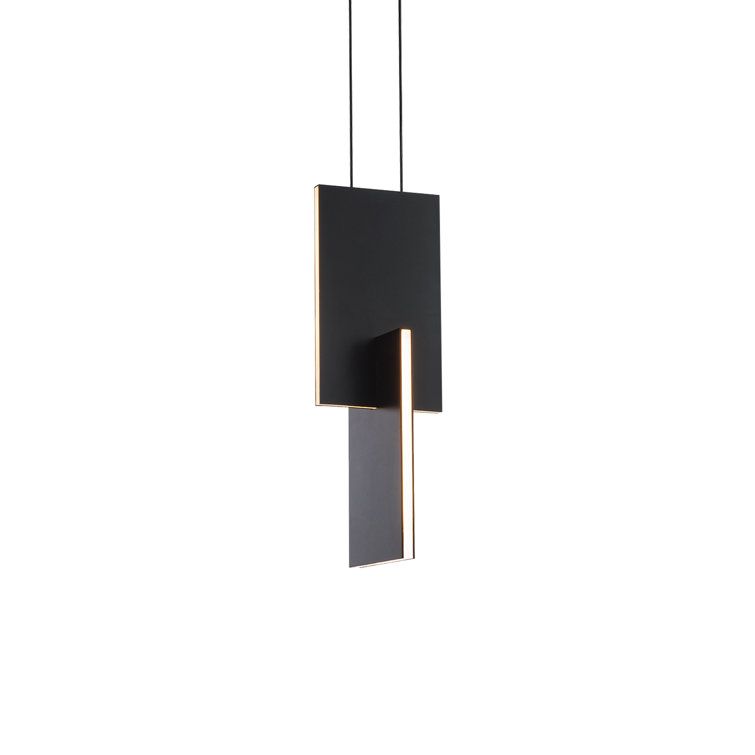 Amari Black Mini LED Pendant with Acrylic Diffuser