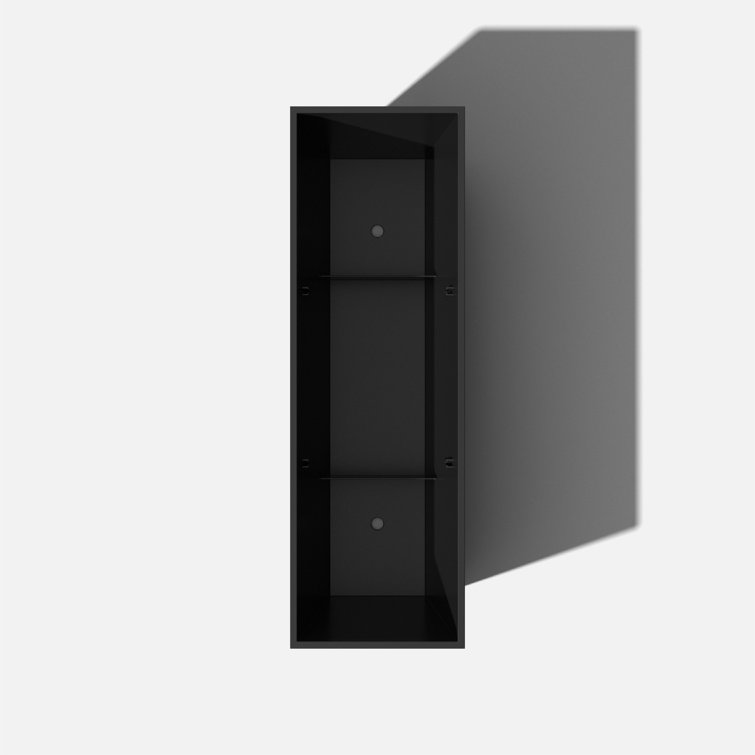 Black 31" Recycled Plastic Indoor/Outdoor Planter