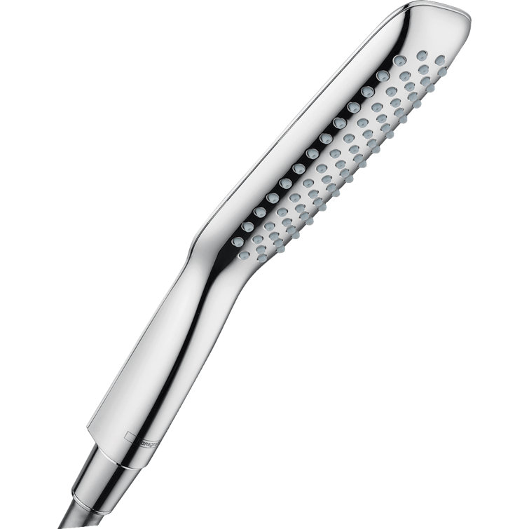 PuraVida Avantgarde Chrome Square Handheld Shower Head with Filter