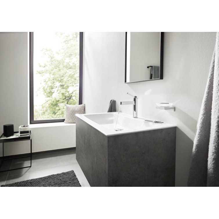 Hansgrohe Chrome Glass Recessed Soap Dish