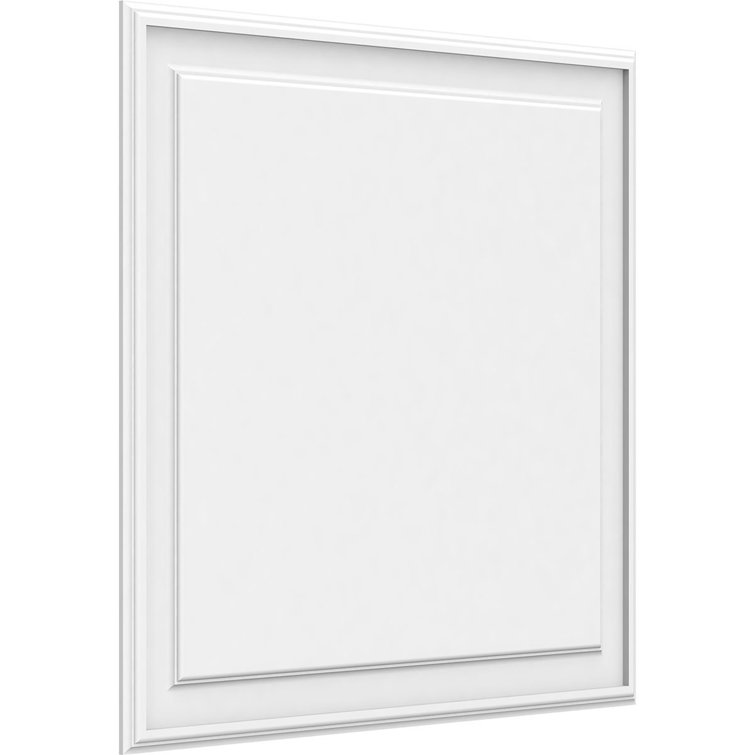 Legacy Smooth White PVC Raised Decorative Wall Panel