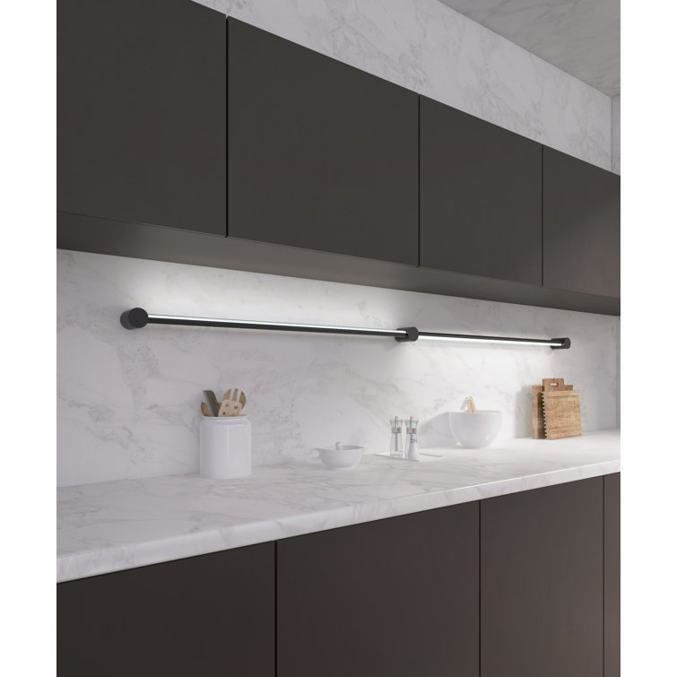 Satin Chrome Dimmable LED Sconce with Acrylic Diffuser