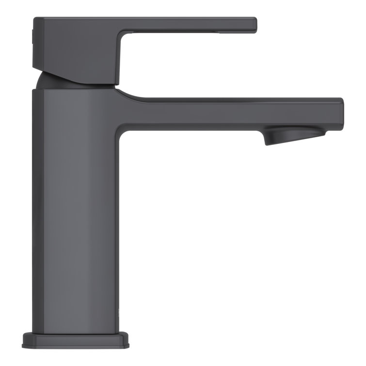 Deckard Matte Black Single Handle Bathroom Faucet