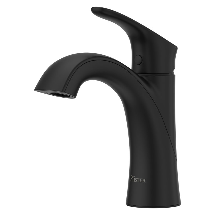 Matte Black Single Handle Bathroom Faucet