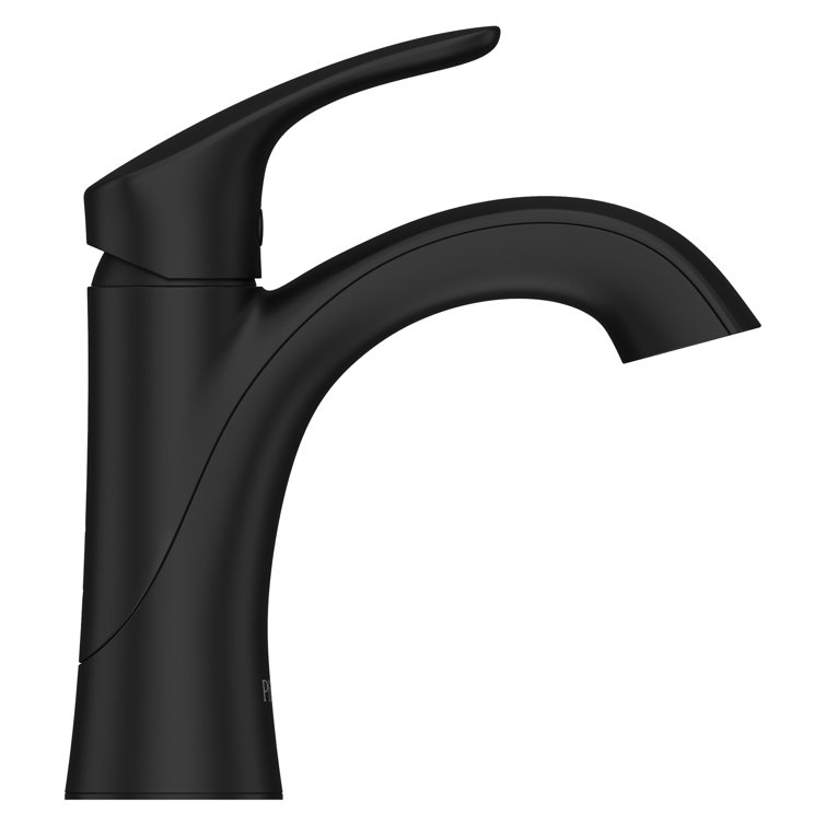 Matte Black Single Handle Bathroom Faucet