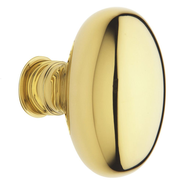 Unlacquered Brass Traditional Passage Door Knob