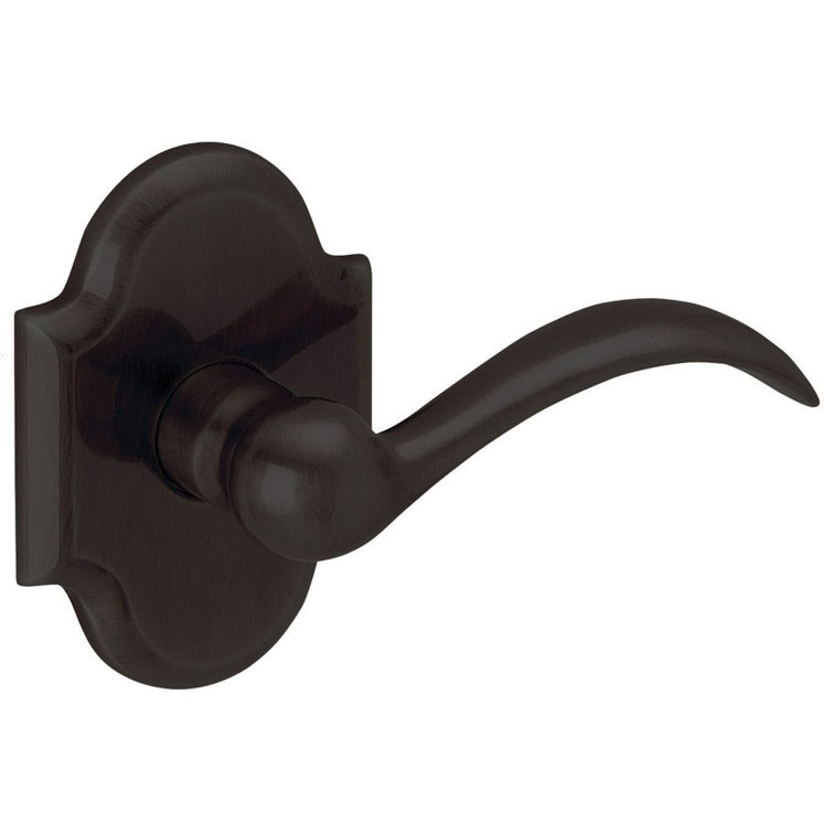 Oil Rubbed Bronze Right Handed Beavertail Dummy Door Lever