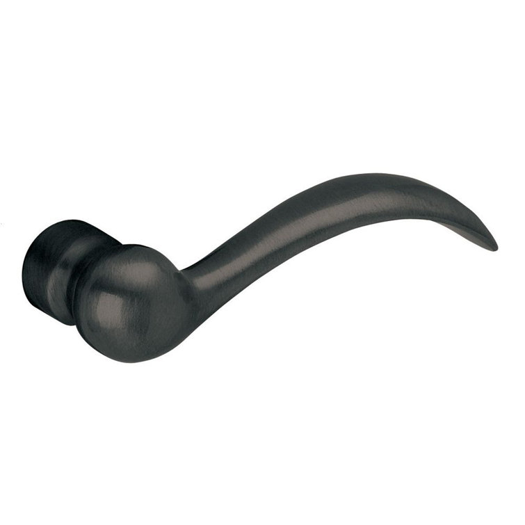 Oil Rubbed Bronze Right Handed Beavertail Dummy Door Lever