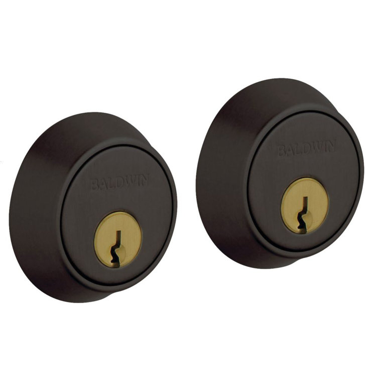 Oil Rubbed Bronze Double Cylinder Deadbolt for Exterior Doors