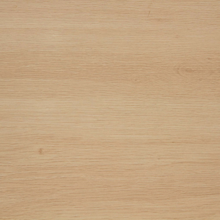 Light Oak and Matte Black Freestanding Cabinet with Adjustable Shelving