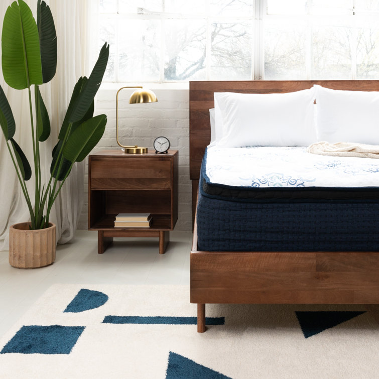 California King White Eurotop Innerspring Mattress