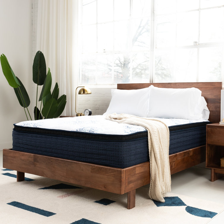 California King White Eurotop Innerspring Mattress