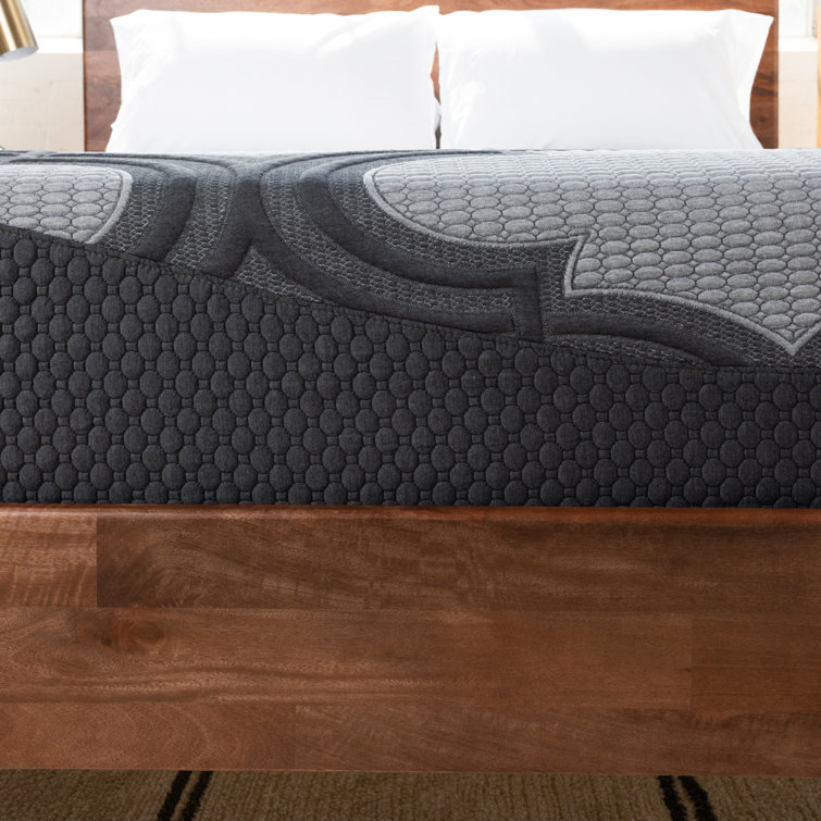 King Gray Gel Memory Foam Innerspring Adjustable Bed