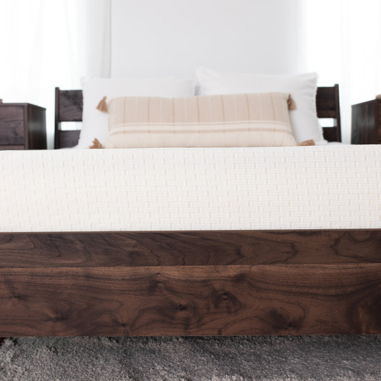 White 8-Inch Medium Firm Memory Foam Queen Mattress