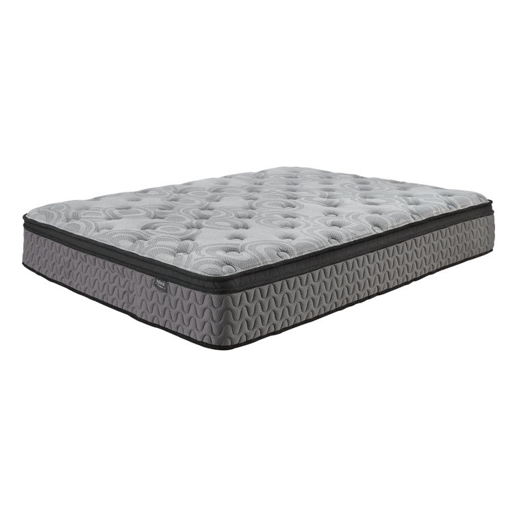 Augusta2 Contemporary White Queen Eurotop Innerspring Mattress