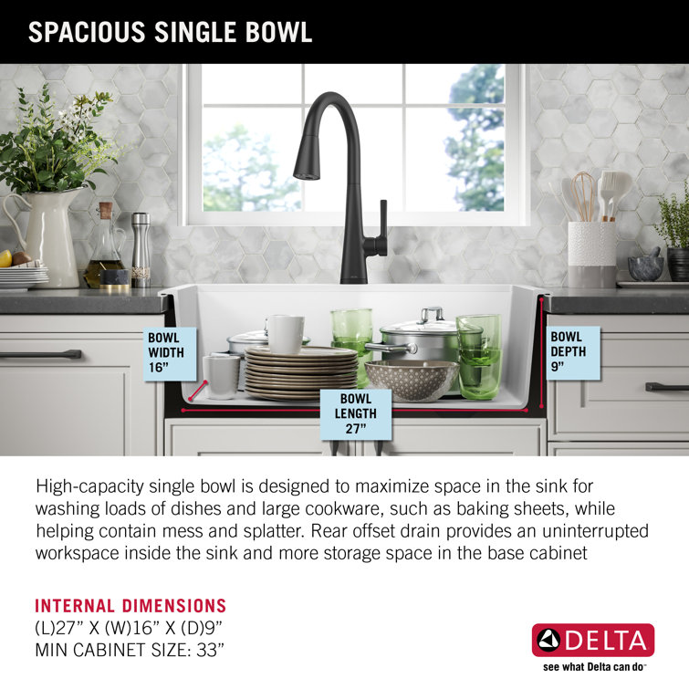 White Granite Composite Single Bowl Workstation Kitchen Sink
