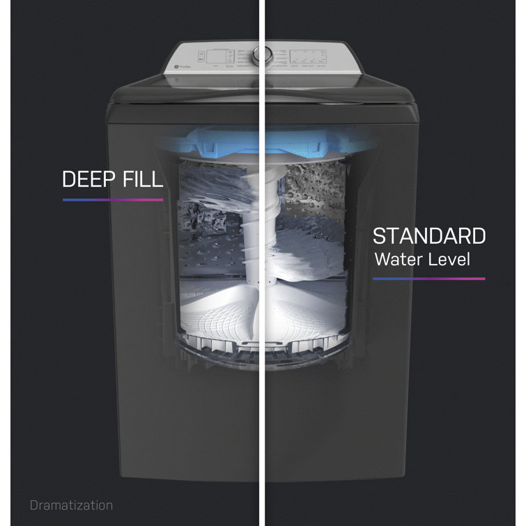 Diamond Gray High Efficiency Smart Top Load Washer with Energy Star