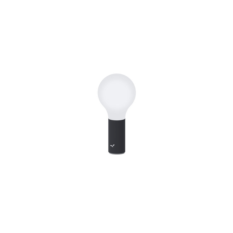 Anthracite Adjustable Cordless Aluminum LED Lamp