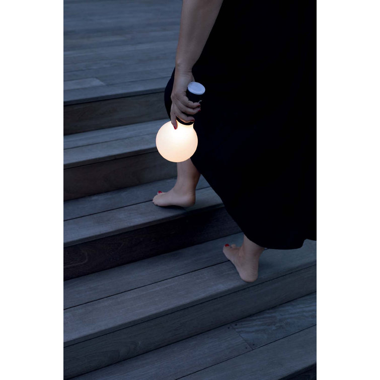 Anthracite Adjustable Cordless Aluminum LED Lamp
