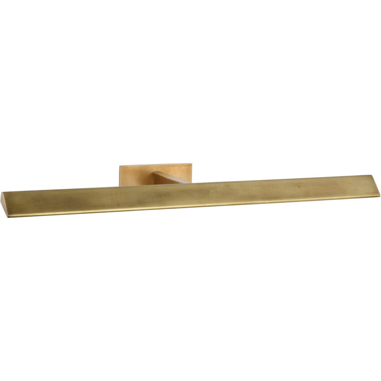Petrel Antique Brass 24" LED Dimmable Wall Picture Light