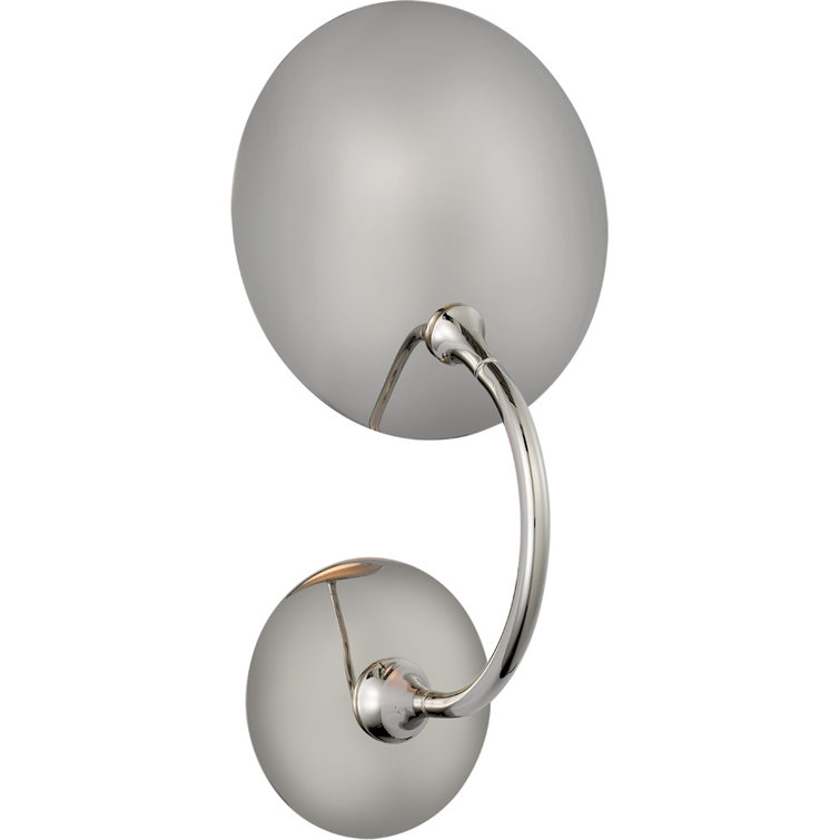 Keira Polished Nickel Dimmable LED Wall Sconce