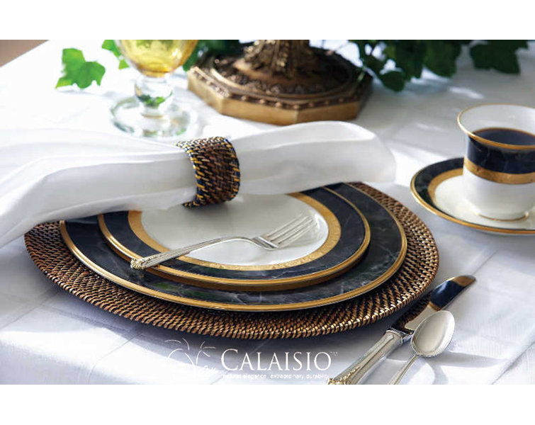 Handwoven Natural Vine 13" Round Charger Plate