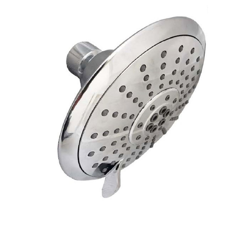 Chrome Polished Wall Mounted Shower Head with Filter