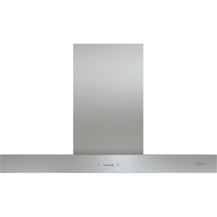 Roma 36" Stainless Steel Convertible Wall Mounted Range Hood with LED Light