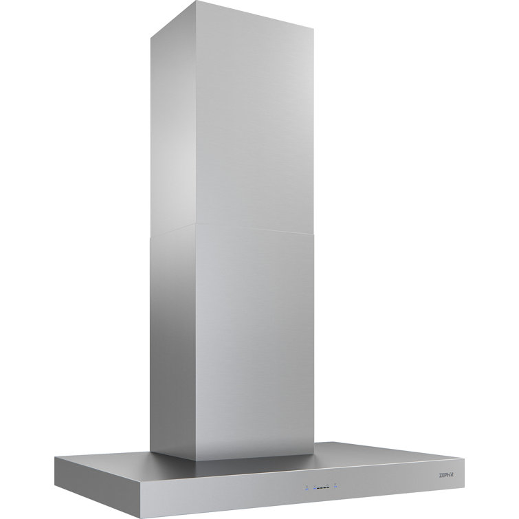 Roma 36" Stainless Steel Convertible Wall Mounted Range Hood with LED Light