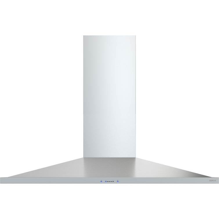 Anzio 36'' Stainless Steel Convertible Island Range Hood with LED Light
