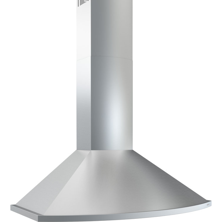 Savona 36" Stainless Steel Wall Mounted Range Hood with LED Lights