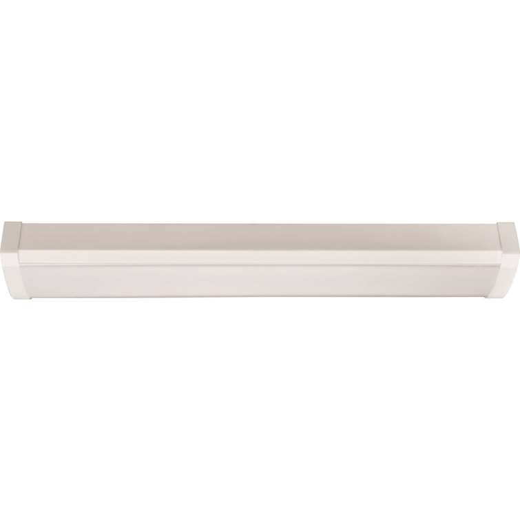 Sleek 24.75" White LED Energy Star Flush Mount for Indoor/Outdoor