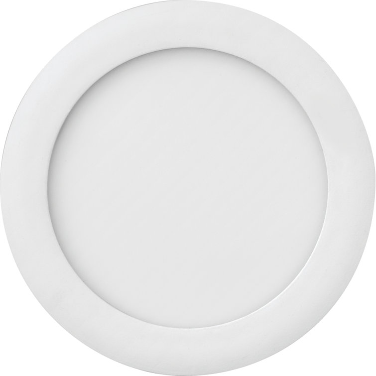 6-Inch White Aluminum LED Canless Recessed Lighting Kit