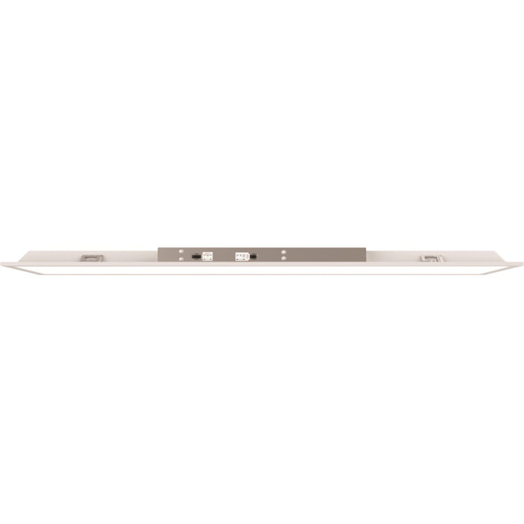 Sleek White Aluminum LED Shop Light for Indoor/Outdoor Use